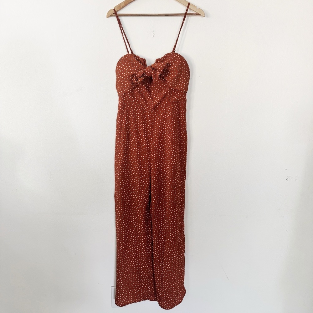 Cloud Ten rusty Polka Dot Jumpsuit large